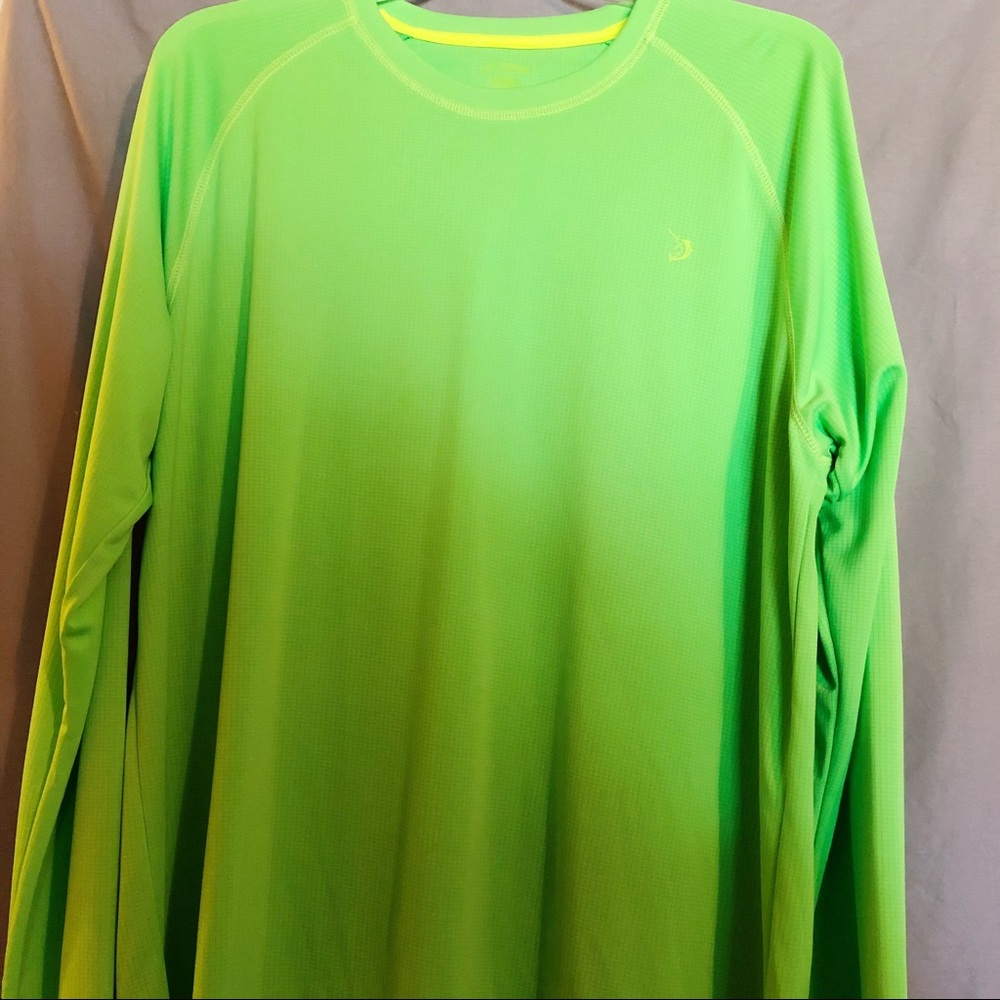 FINAL SALE L/S performance sport crew neck t-shirt